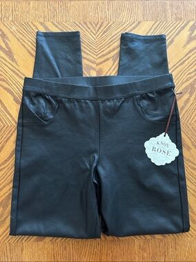 Knox Rose *NWT* Women's Black Stretchy Pull-On Skinny Legging Pants